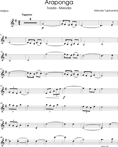 Araponga — Marcelo Tupinambá
