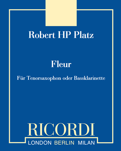 Fleur — Robert Hugo Philip Platz