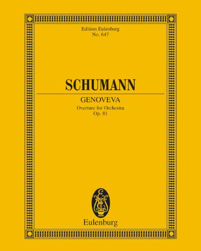 Genoveva, op. 81 — Robert Schumann