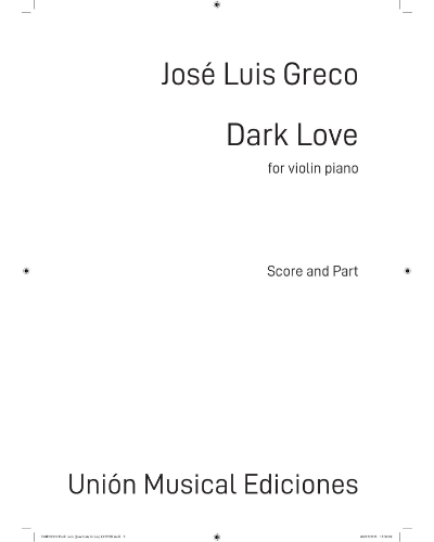 Dark Love — Jose-Luis Greco