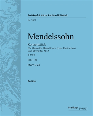 Konzertstück No. 2 in D minor, op. 114 — 门德尔松