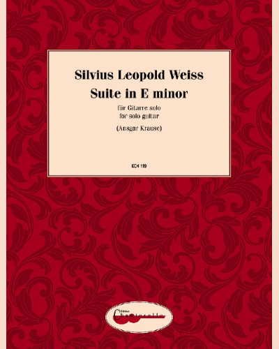 Suite in E Minor — 西尔维厄斯·利奥波德·魏斯