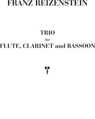 Trio for Flute, Clarinet and Bassoon — Franz Reizenstein