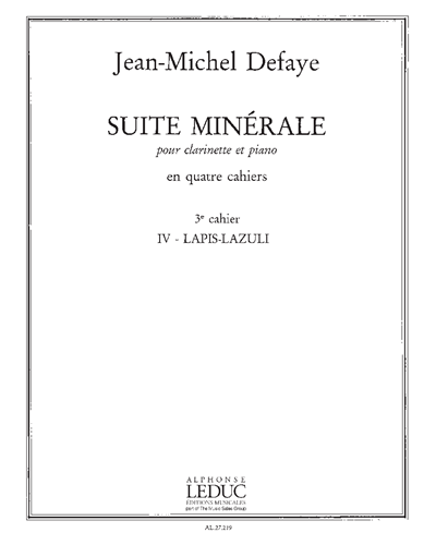 Suite minérale, Vol. 3 — Jean-Michel Defaye
