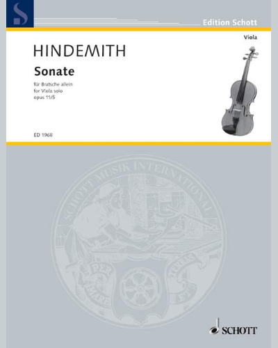 Sonata, op. 11 no. 5 — 欣德米特