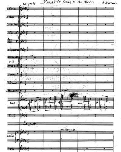 Song to the Moon in G Flat (from Rusalka) — 德沃夏克