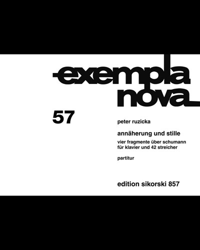 Approach and Silence — Peter Ruzicka