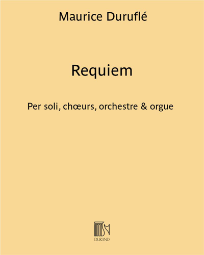 Requiem, op. 9 — 迪吕弗莱