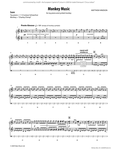 Monkey Music — Matthew Hindson