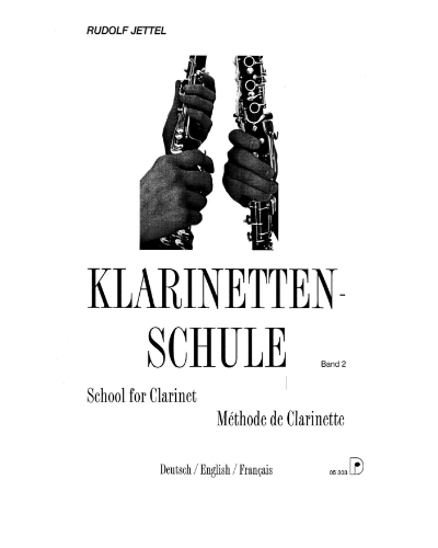 School for Clarinet, Book 2 — Rudolf Jettel