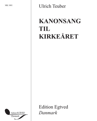 Kanonsang til kirkeåret — Ulrich Teuber
