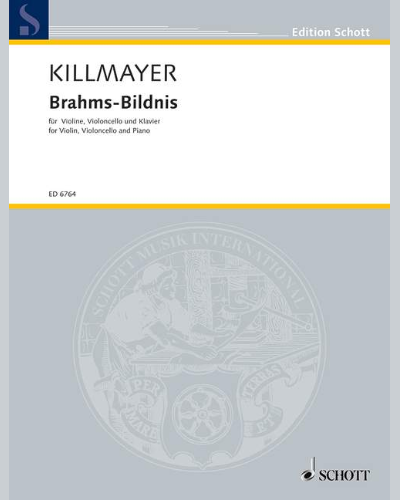 Brahms-Bildnis — Wilhelm Killmayer