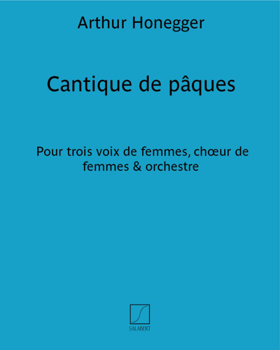Cantique de Pâques — 奥涅格