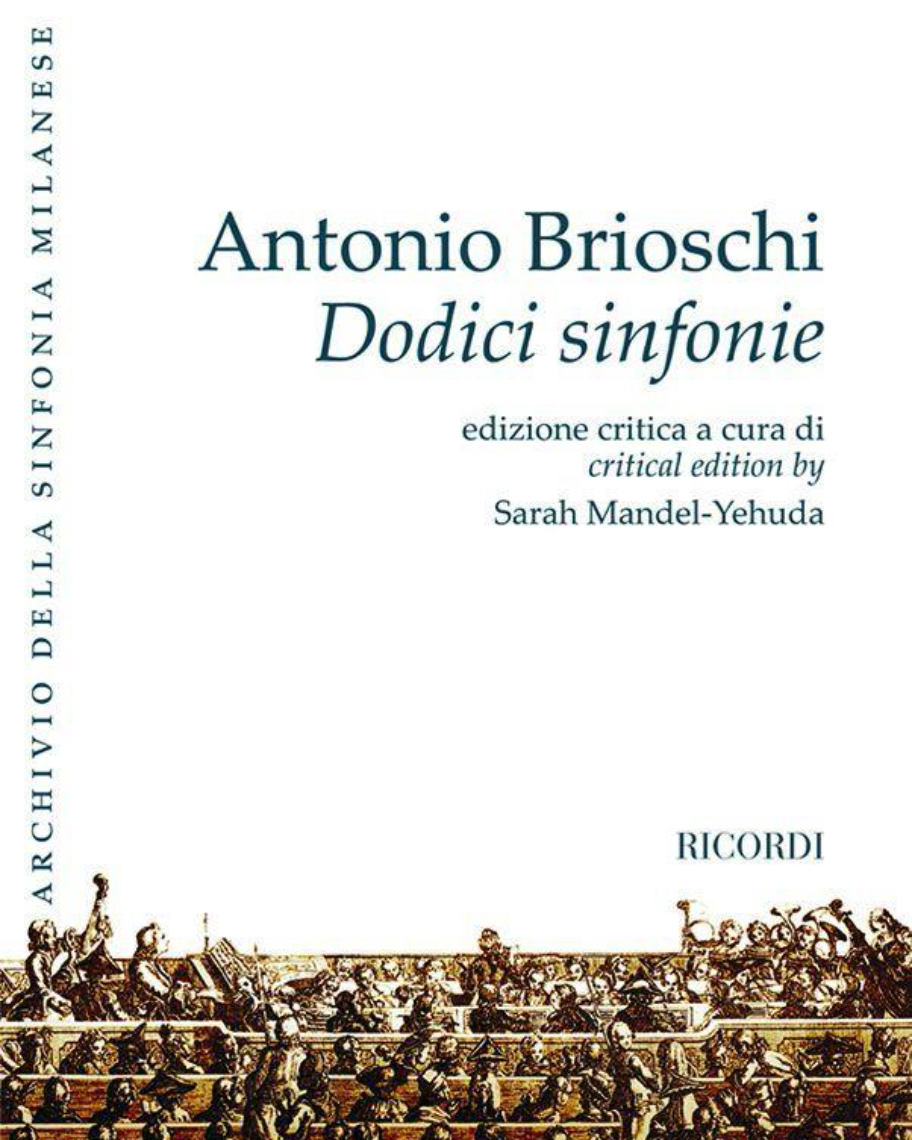 Dodici Sinfonie - Edizione Critica — Antonio Brioschi
