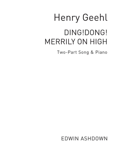 Ding! Dong! merrily on high — Henry Geehl