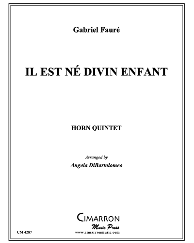 Il est né diven enfant — 福雷