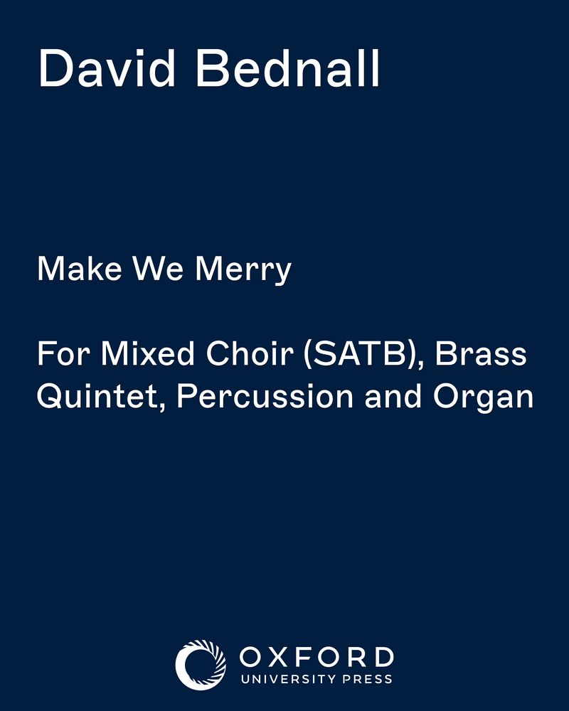 Make We Merry — David Bednall