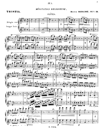 Tristia, op. 18 — 柏辽兹