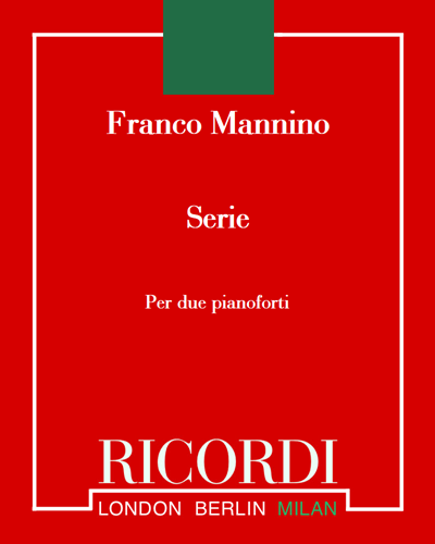 Serie per due pianoforti — Franco Mannino