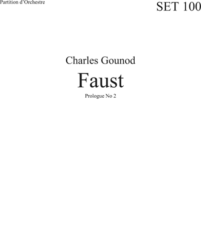 Faust: Prologue No. 2 (Trio) — Charles Gounod