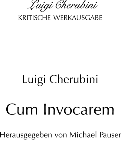 Cum invocarem — 凯鲁比尼
