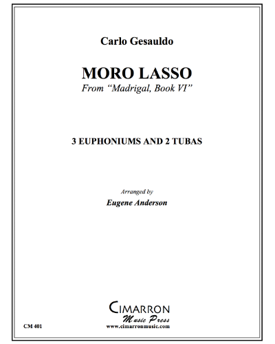 Moro Lasso (from 'Madrigal, Book VI') — 杰苏阿尔多