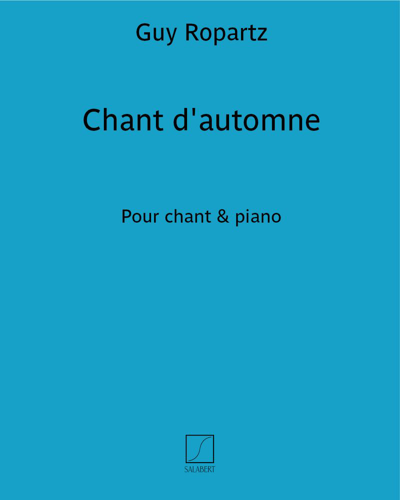 Chant d'automne — 罗帕茨