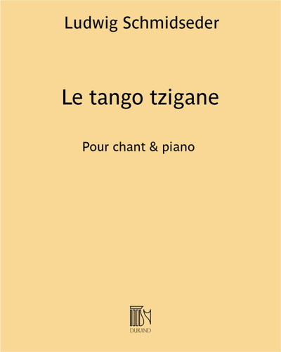Le tango tzigane — Ludwig Schmidseder