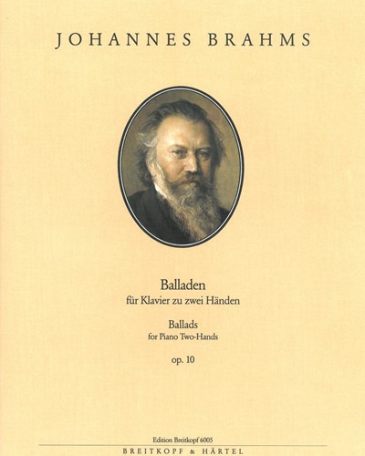 Balladen op. 10 — 勃拉姆斯