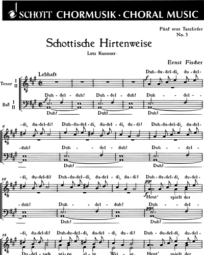 Fünf neue Tanzlieder — Ernst Fischer