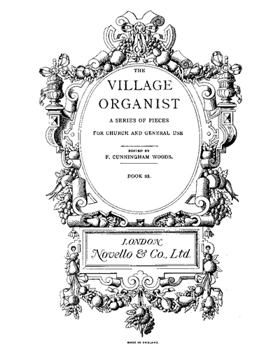 The Village Organist, Book 39 — Various