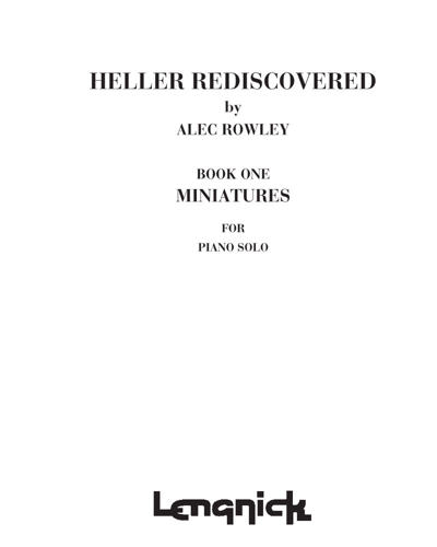 Heller Rediscovered, Book 1 — Alec Rowley
