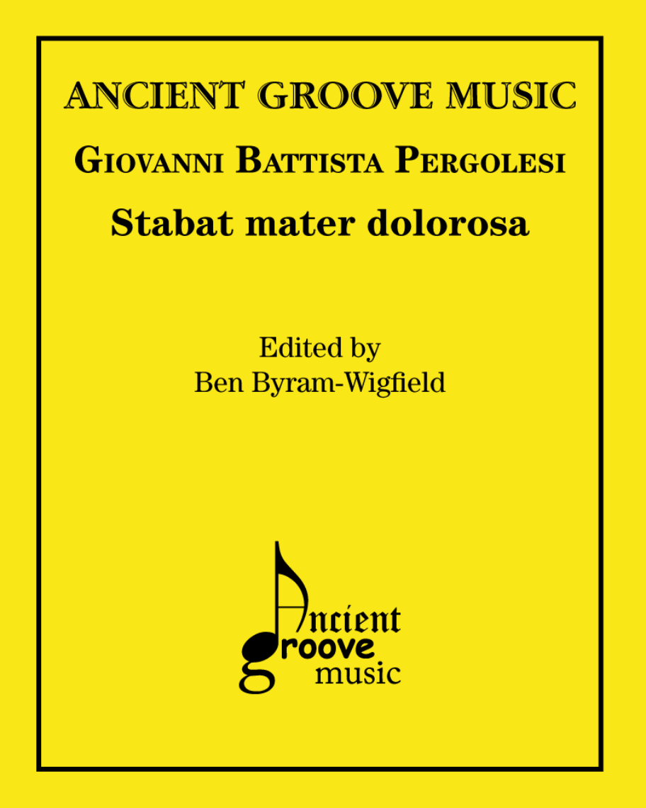 Stabat mater dolorosa — Giovanni Battista Pergolesi
