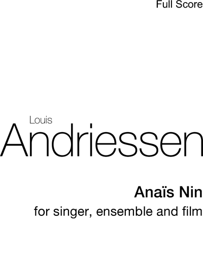 Anaïs Nin — 路易斯·安德里森