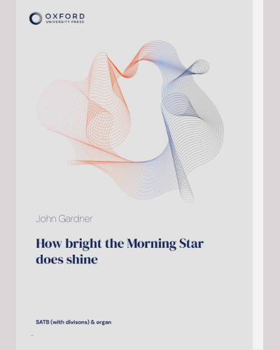 How bright the Morning Star does shine — John Gardner