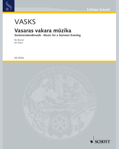 Vasaras vakara mūzika — 瓦斯克斯