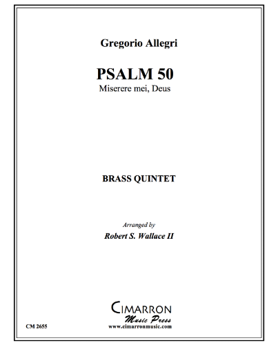 Psalm 50 — Gregorio Allegri