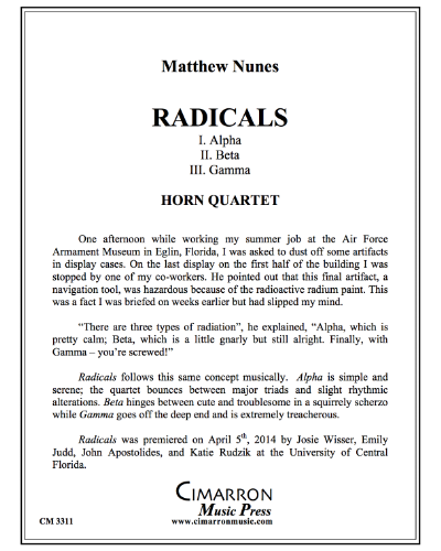 Radicals — Matthew Nunes