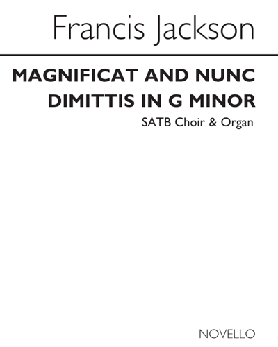 Magnificat and Nunc Dimittis (in G minor) — Francis Jackson