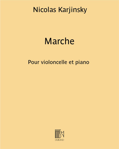 Marche (Extract No. 5 from 'Six petits morceaux') — Nicolas Karjinsky