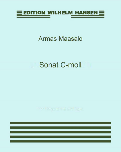 Sonata in C minor — Armas Maasalo