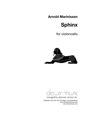 Sphinx — Arnold Marinissen