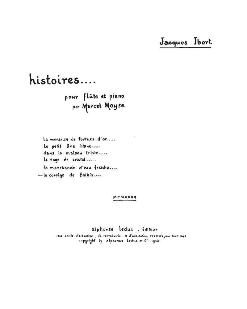 histoires... — 雅克·伊贝尔