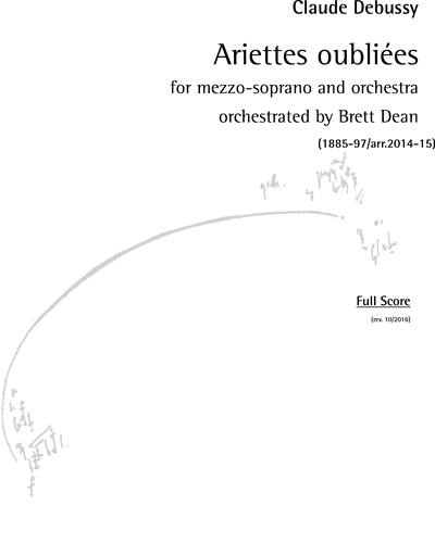 Ariettes oubliées, op. 60 — 德彪西