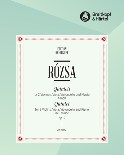 Piano Quintet in F minor, op. 2 — 罗饶
