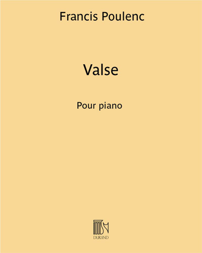 Valse (from 'L'Album des Six') — 普朗克