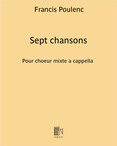 Sept Chansons — 普朗克