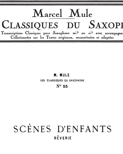 Rêverie, op. 15 no. 7 — 舒曼