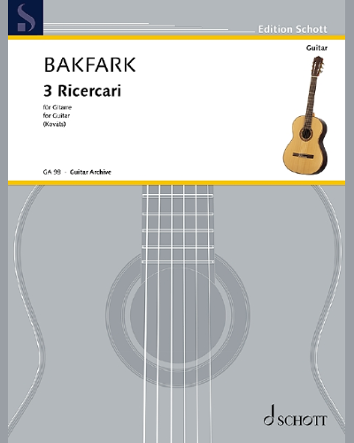 3 Ricercari — Bálint Bakfark