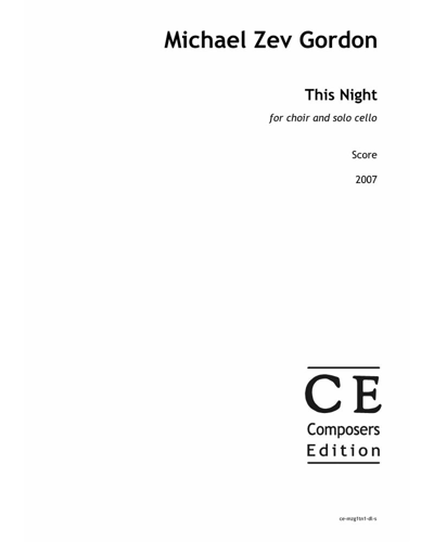 This Night — Michael Zev Gordon